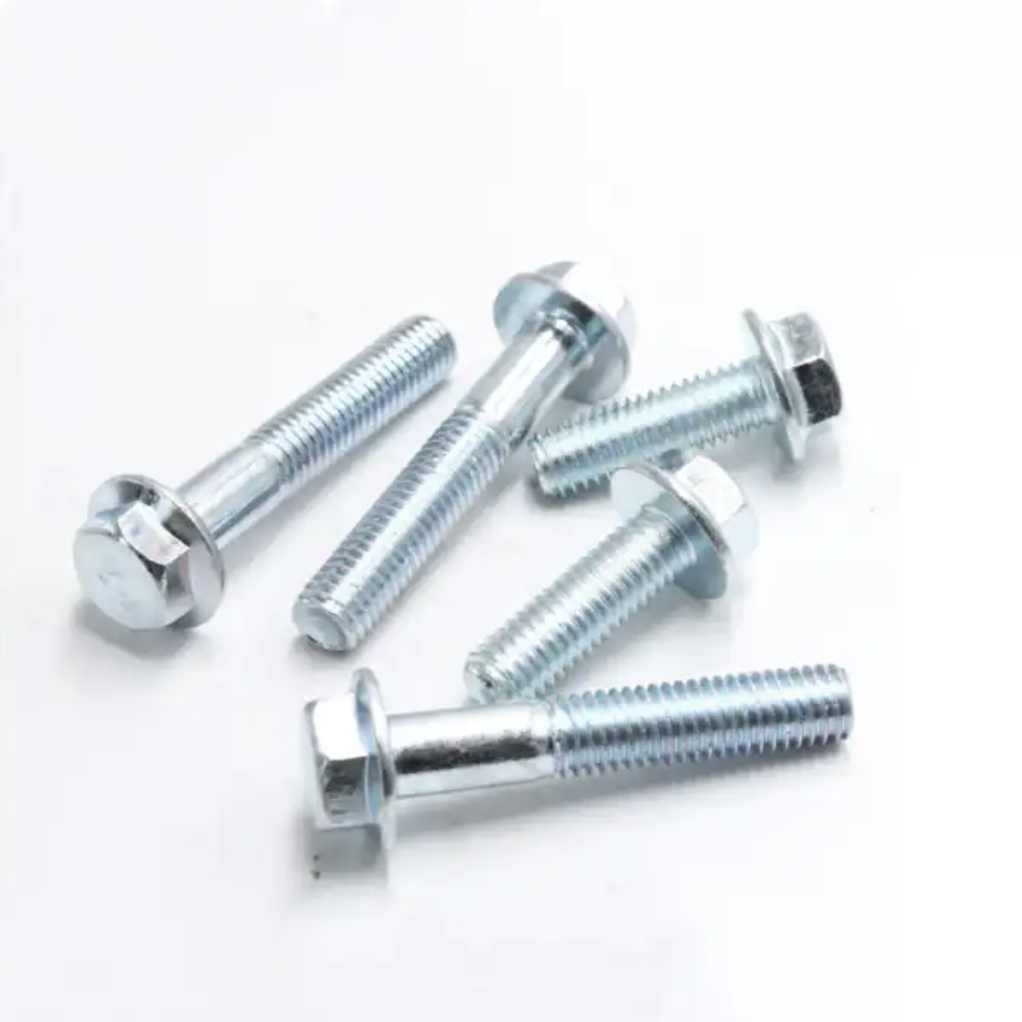 High Corrosion Resistance (Salt Spray Tested) Custom Carbon Steel Stainless Steel Flange Bolts/Stud Bolts/Hex Bolts for Industrial Assembly